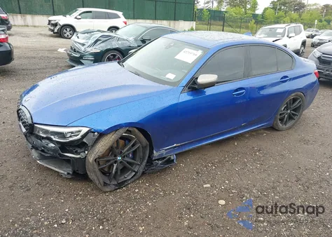 2020 BMW 3 Series M340I from USA, damaged, VIN 3MW5U7J07L8B27255